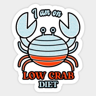 Low Crab diet Sticker